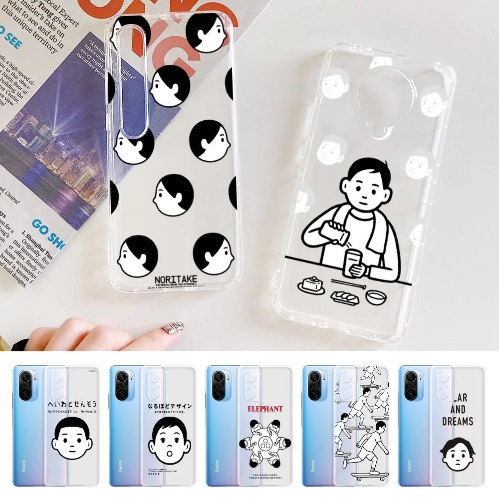 Custodia Per Telefono Estetica Noritake Cartoon Per Samsung S 20 21 22 23 Per Redmi Note7 8 9 10 Per Huawei P20 30 40 Custodia Trasparente