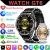 Watch GT6 Smart Watch Men AMOLED Screen GPS Track Always Show Time Heart Rate BT Call IP68 Waterproof Altitude Sports Smartwatch