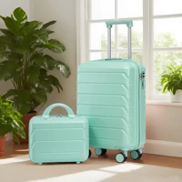 Ensemble de valises HOUSE SPOLE ABS avec serrure à combinaison et roulettes pivotantes à 360 degrés, avec trousse de toilette 2
