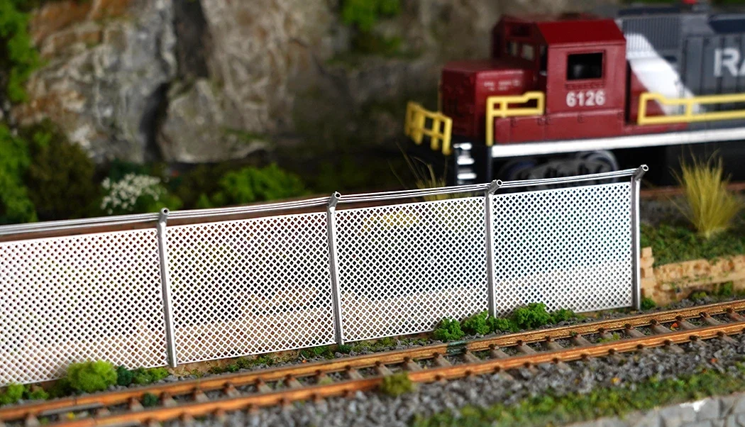 1/64 Miniatur-Modellzaun-Barrieren-Netz für Modellrennen, Mikrolandschaft, Sandtischzaun, DIY-Zubehör – Detail 18