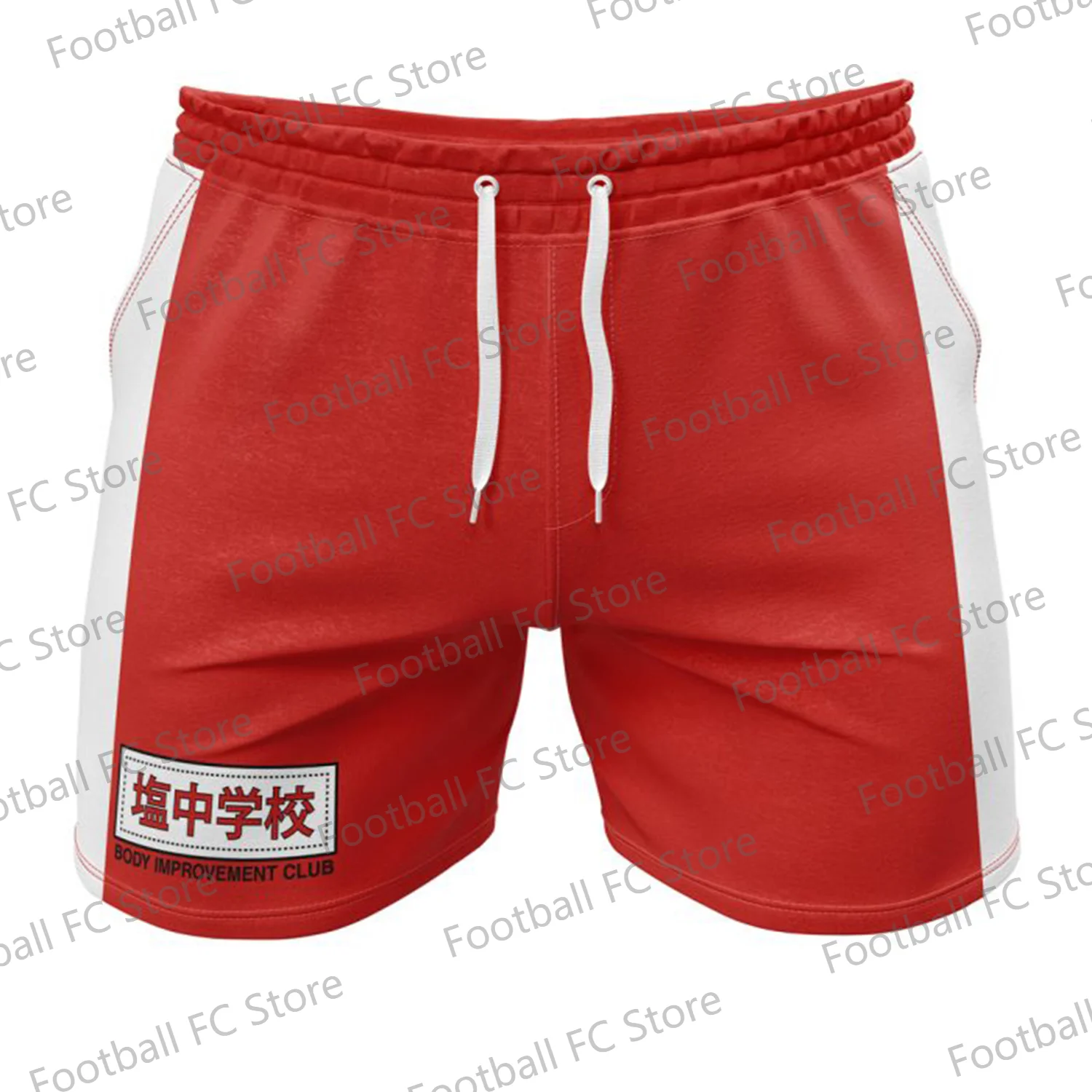 Body Improvement Club Mob Psycho 100 Gym Shorts Casual Layer Quick Drying Beach Pants Surfing Loose Summer Vacation