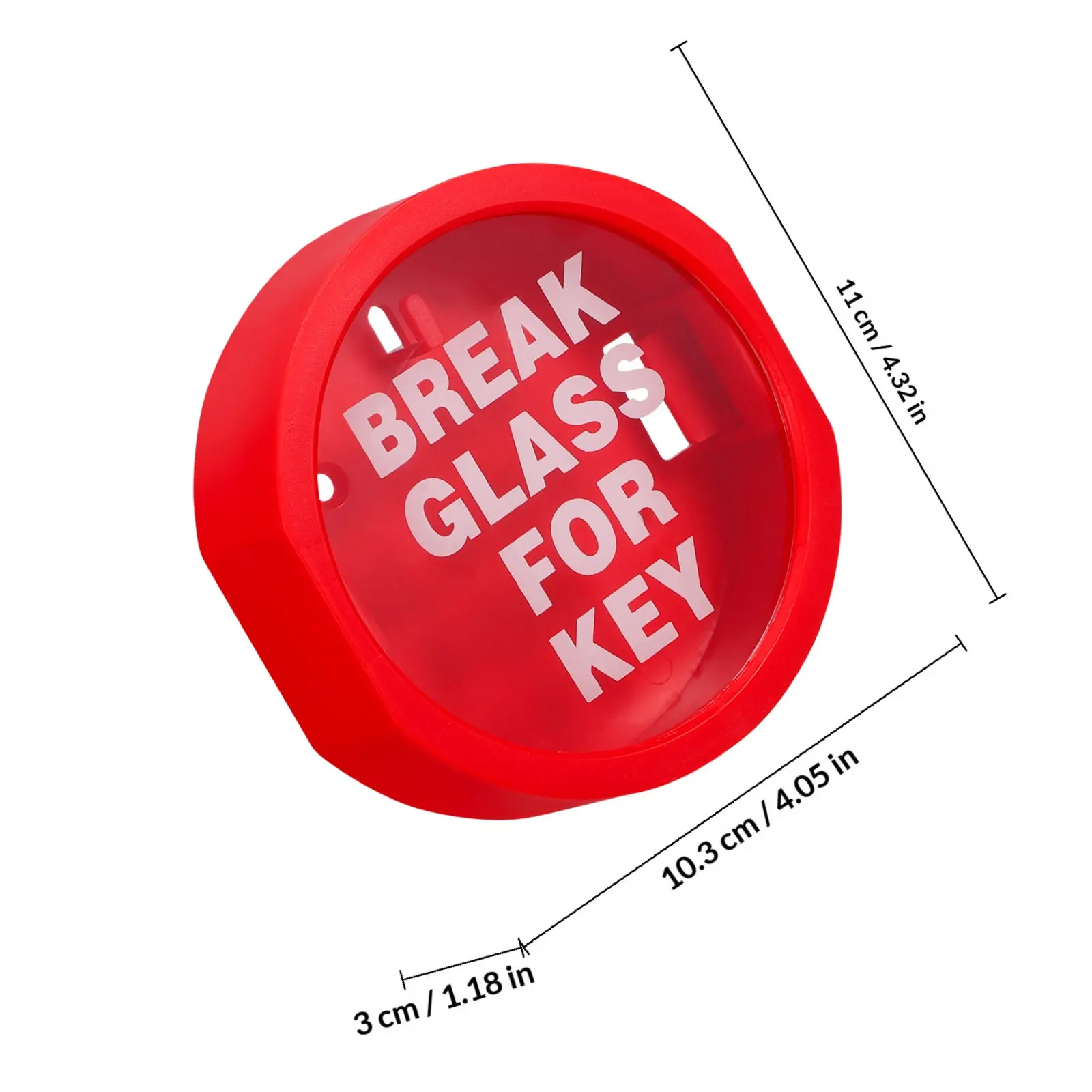 비상용 열쇠 보관함, 유리 파손식 열쇠 보관함, 공간 절약형 벽걸이식 안전 인터로킹 열쇠 보관함