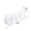 1PC Refrigerator Drink Container Kitchen Drink Organizer Food with Four Compartments Beer Cans Kitchen Organizing Storage Goddes 6