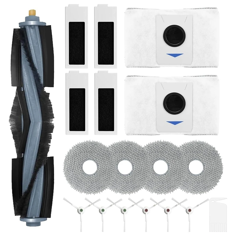 

Запчасти для пылесоса ECOVACS Deebot T20 Omni, основные боковые щетки, тряпочка, мешки для пыли, фильтры НЕРА