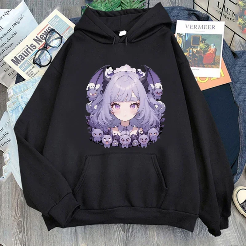 My Inner Demons Hoodies Men/Women Clothing Casual Long Sleeve Warm Sweatshirt Sudadera Hombre Male Hoody Japanese Anime Clothes