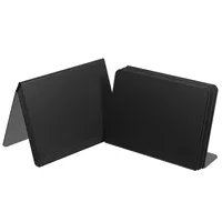 10pcs Acrylic Dry Erase Boards Mini Chalk Board Desktop Sign Labels Price Name Card Tag Stand Rack Message Board 1