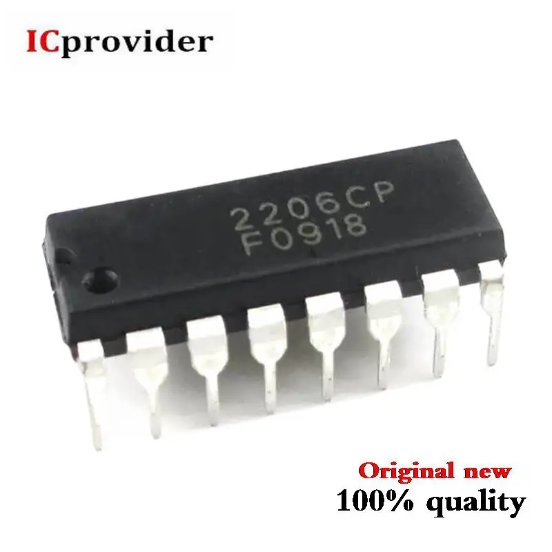 10pcs/lot Xr2206 Xr2206cp Dip-16 New Original - Integrated Circuits ...