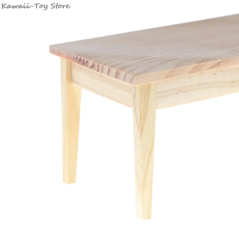 1/12 Mini Dining Table Furniture Model Toys For Doll House Decoration 1/12 Dollhouse Miniature Accessories