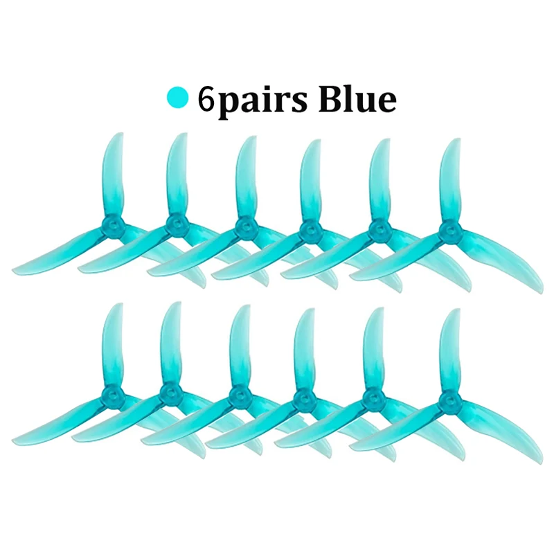 Clear Blue -6Pairs