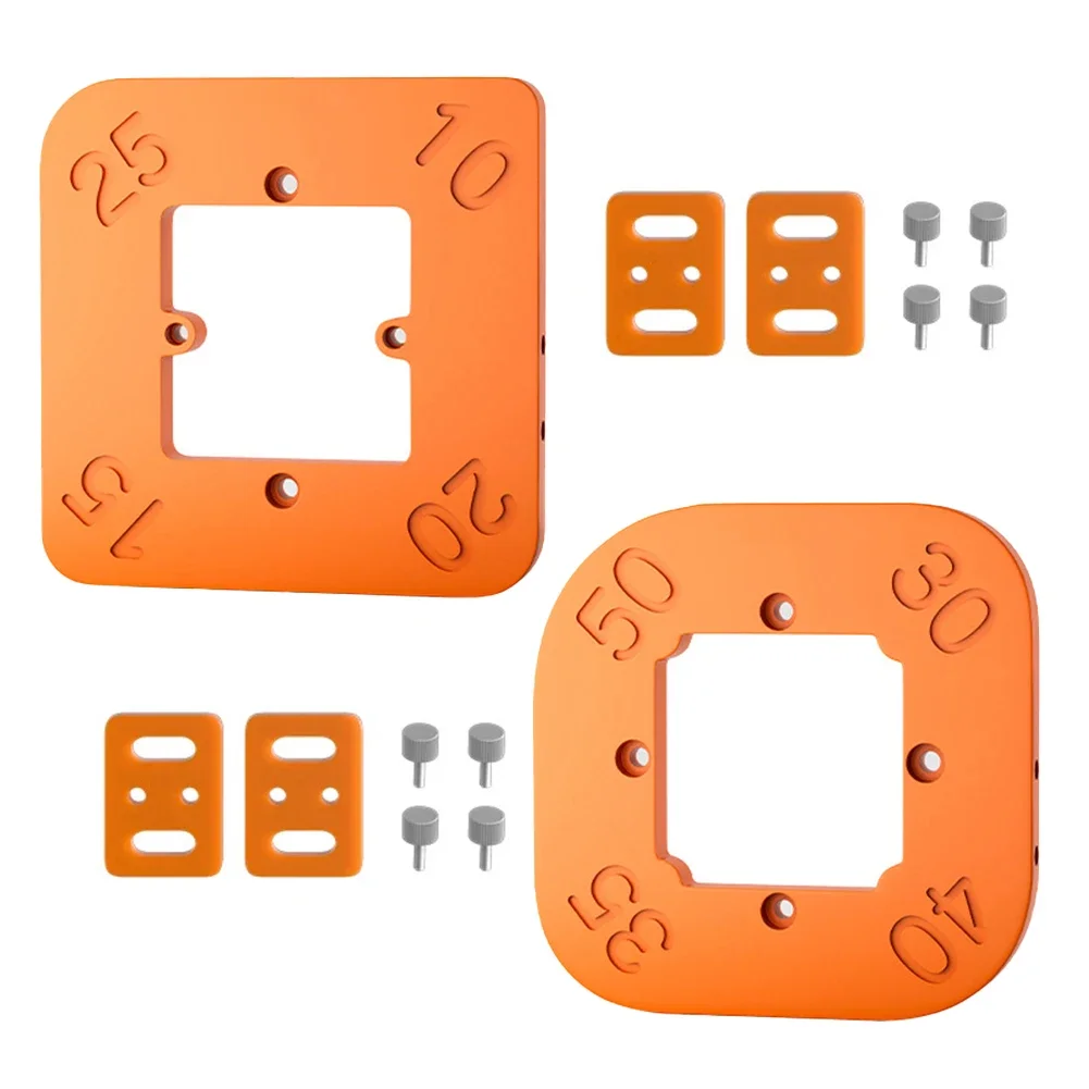 4-in-1 Router Corner Radius Templates Jig Woodworking Router Corner Radius Templates Jig Arc Angle Template Hand Tools wood router machine wood router bits