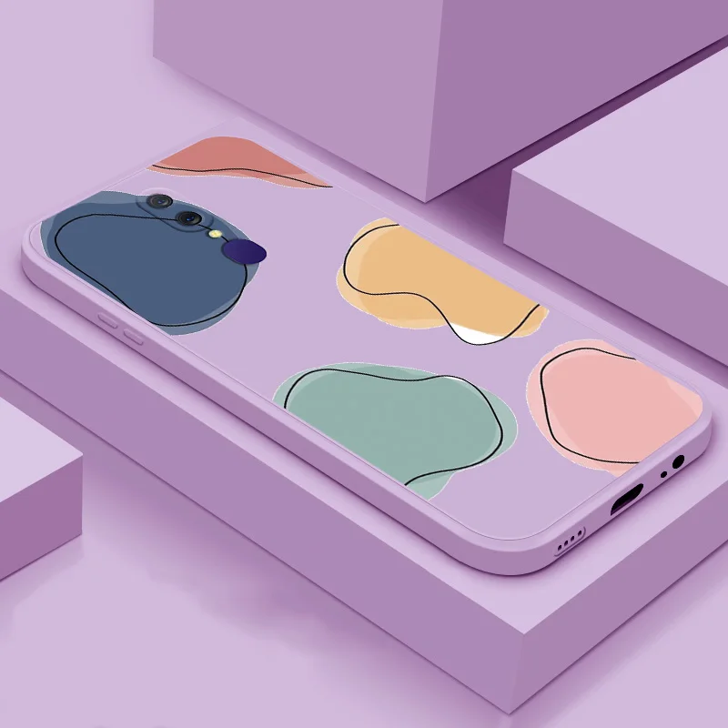 Для OPPO F1S F9 F11 F17 Pro мягкая искусственная кожа ТПУ силиконовый чехол для телефона
