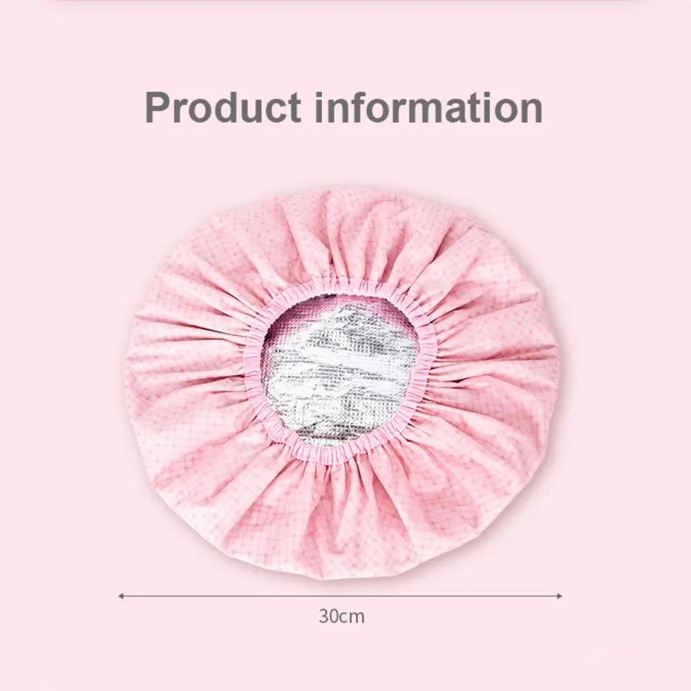 Self-heating Tin Foil Hat Thickened Heating Steam Hair Mask Cap Portable Hair Salon Smooth Oil Baking Cap 1PC hair mask cap