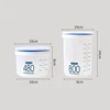 1Pc Overnight Oat Cup Portable Breakfast Cereals Salad Cup Graduated Milk Cup Seal Container Microwave Oven Can Heat And Seal 6