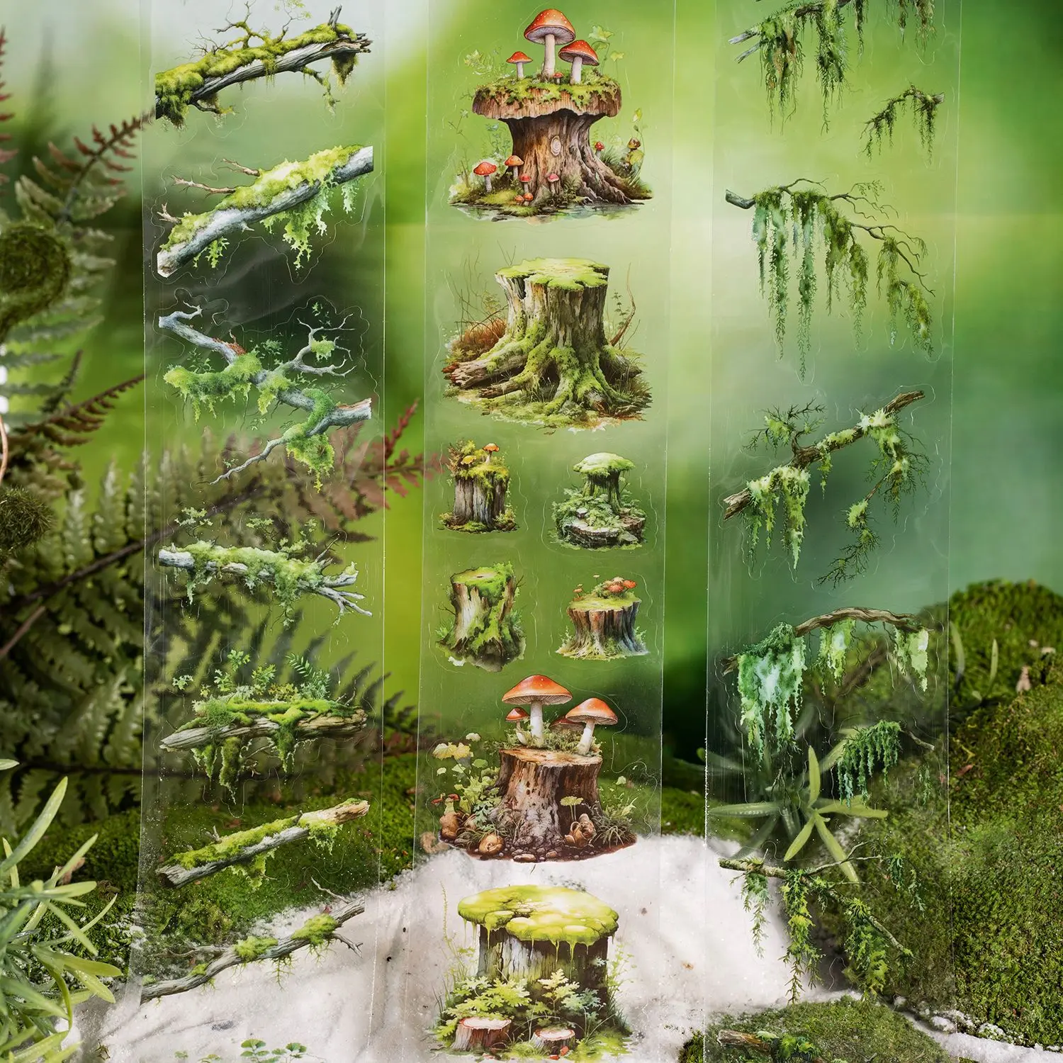 Adhesive Tape Adhesive Tapes Masking Tape Decorative Tape Decoration Tape Decoration Stickers 1pcs/1lot Decorative Adhesive Tapes forest mosses Masking Tapes Scrapbooking DIY Paper Japanese Stickers