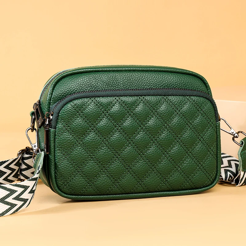 Bolso De Hombro Befen De Cuero Genuino Antirrobo Para Mujer - Con Cartera Integrada RFID Y Correa Ajustable