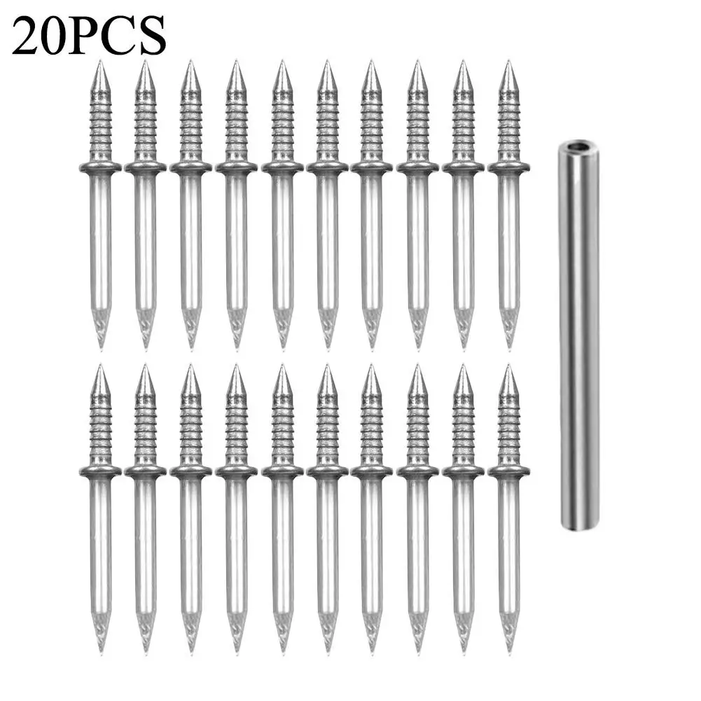 5/20/50pcs Carbon Steel Nails For Seamless Baseboard Installation