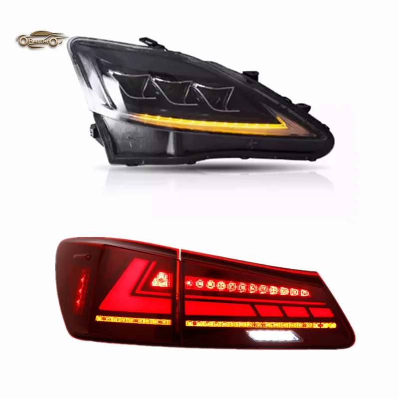 

BETTER High Quality Led Headlights Taillight For Lexus Is250 Is300 2006-2012 front lights rear lamp