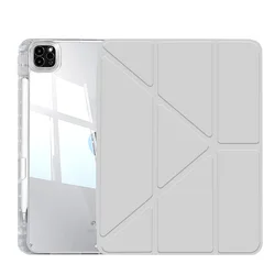 Premium Protective Case with Pencil Holder - Pro 11 2018 - 2022 (GRAY)