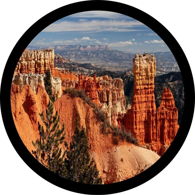 

Bryce Canyon National Park Spare Tire Cover Design for All Make Models Universal Wheel Tire Cover