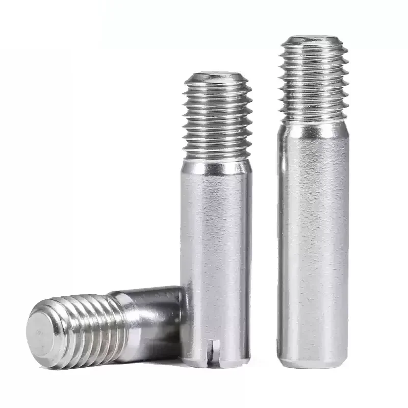 M2 M2.5 M3 M4 M5 M6 M8 M10 304 Stainless Steel One-word Groove External Thread Cylindrical Pin Positioning Pin Slotted Screw