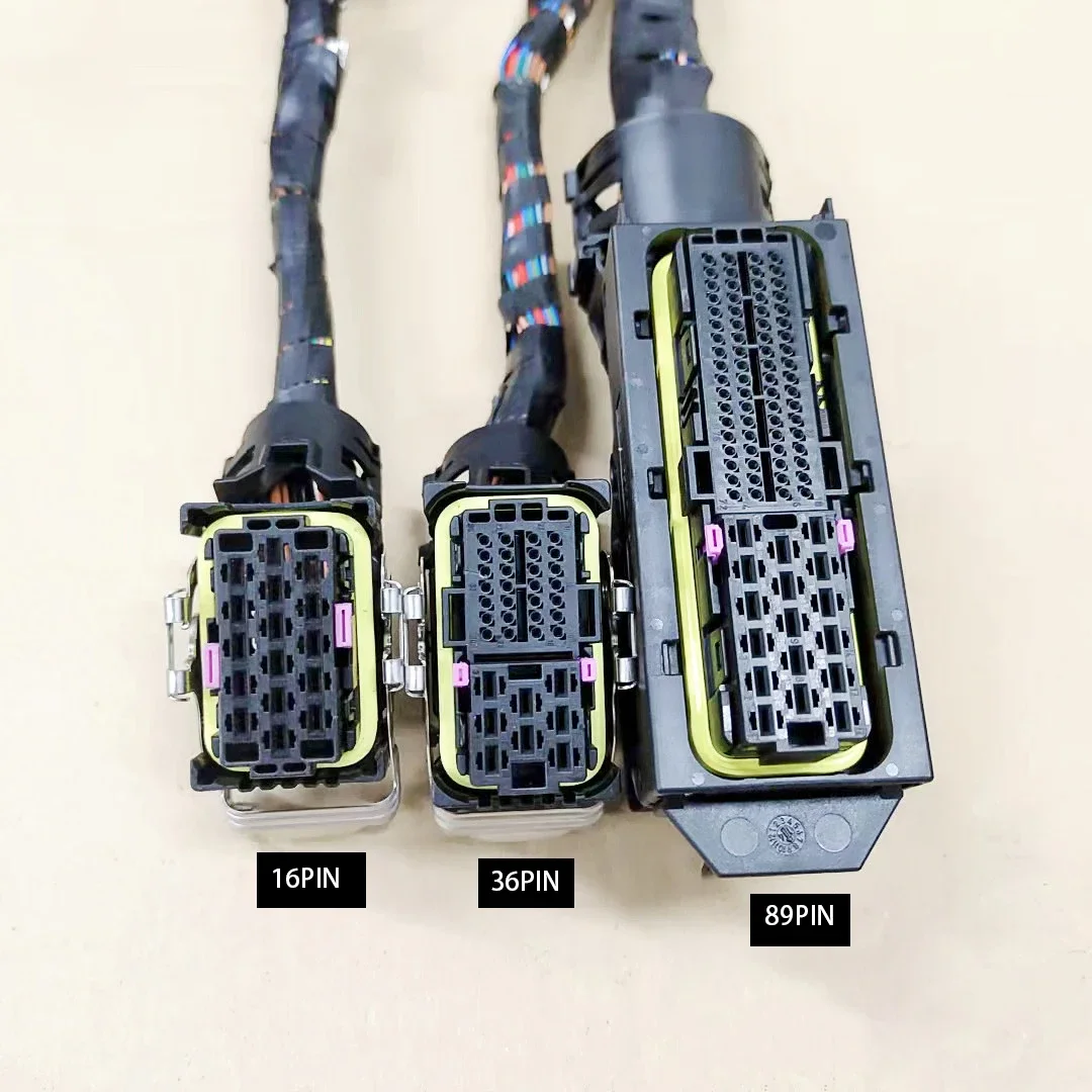 

For Bosch Weichai Xichai ECU EDC7 C7 Computer Board Plug Socket Wiring Harness 16/36/89 Hole Needle