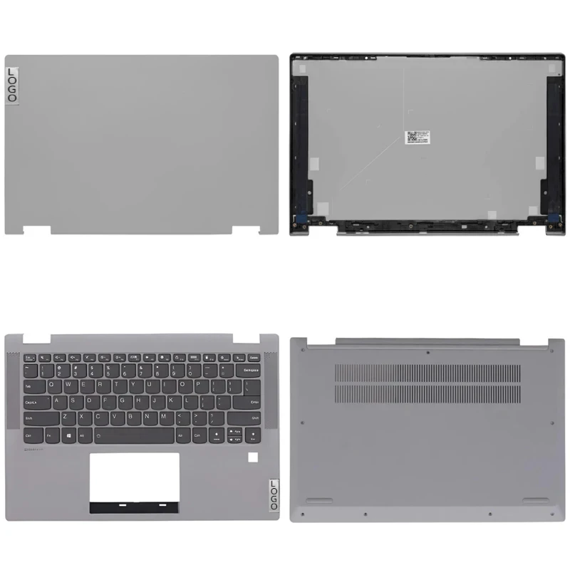 Nuovo Per Lenovo Ideapad Flex 5-14 Iil05 5-14Itl05 Laptop Lcd Cover Posteriore Cornice Anteriore Superiore Poggiapolsi Inferiore Cerniere Per Tastiera