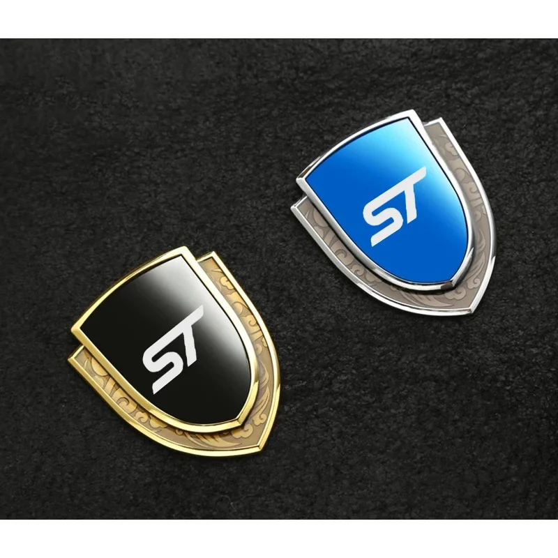 자동차 스티커 3D 금속 액세서리 포드 토러스 쿠가 피에스타 포커스 mondeo 이스케이프 st stline Vignale 용 자동차 액세서리