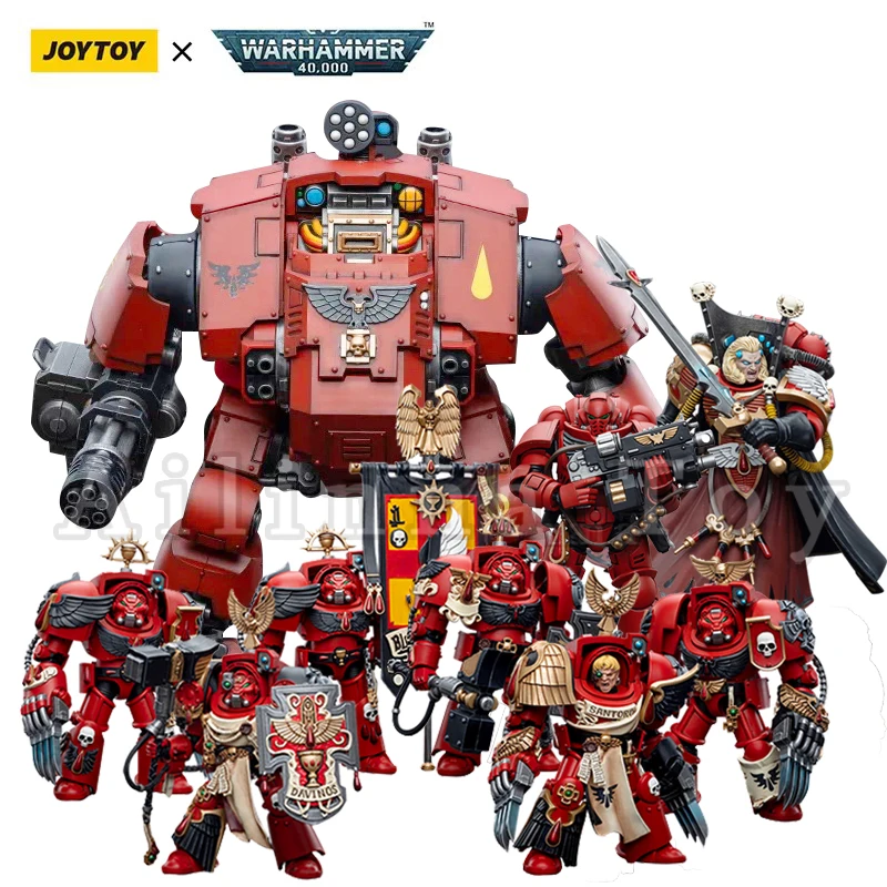 Joytoy 1/18 Action Figure 40K Blood Angels Figures & Mechas Anime Collection Modello Militare Spedizione Gratuita
