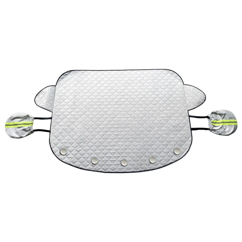 

148x116cm Car Snow Protect Cover Magnet Windshield Ice for Sun Frost Protector F19A