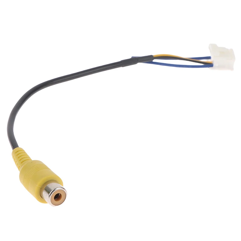 

New 10Pin Rear View Backup Camera Cable Adaptor RCA For Car Stereo Android Radio DVD Player Car Multimedia Monitor