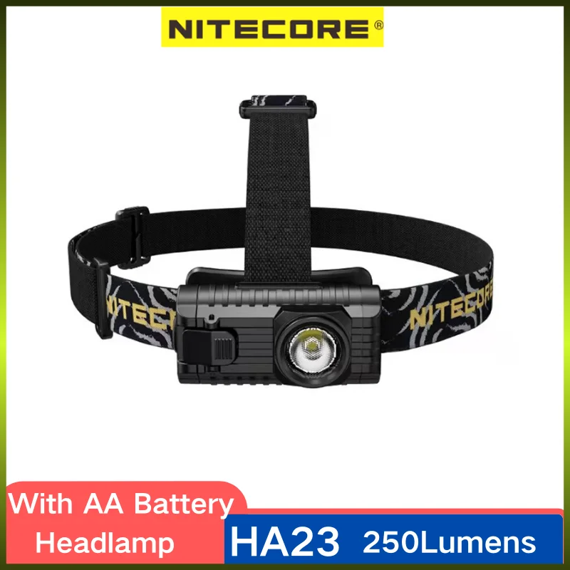 Налобный фонарь NITECORE HA23 перезаряжаемый 250 люмен со светодиодом CREE XP-G2 S3 в
