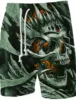 3D Print Graphic Skull Men's Board Shorts Swim Shorts Swim Trunks Summer Beach Shorts Comfort Breathable Shorts For Boys 5