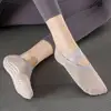 Anti-Slip Yoga Socks for Women - Breathable Backless Grip Socks for Ballet, Pilates, Barre & Dance Non-Skid Sports Socks 2