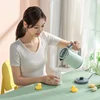 110V 220V 600W 0.8L Small Portable Household Kettle Heating Kettle Electric Kettle Separate Base 304 Stainless Steel Material 6