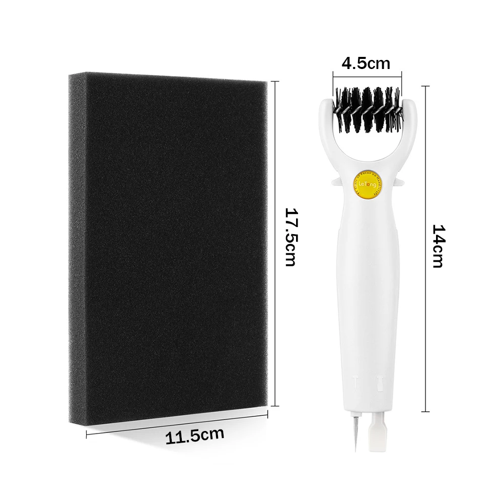 3 in 1 Die Brush Piercer Scraper With Foam Pad for Removing Excess Paper From Dies Weeding Tools Die Cutting Tools Kit