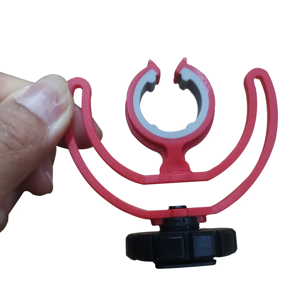 콜드 슈 홀더 마이크 클램프 클립 삼각대 마운트 스탠드 어댑터 (Rode VideoMicro Videomic Go BOYA BY-MM1 퀵 릴리즈용)