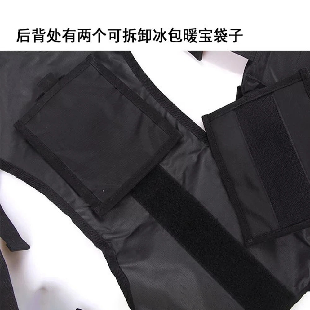 전술 냉각 낚시 조끼, 조절 가능 통기성 메쉬 아이스팩 포켓 조끼, 다용도 포켓 수납 도구 조끼 (사냥 캠핑용)