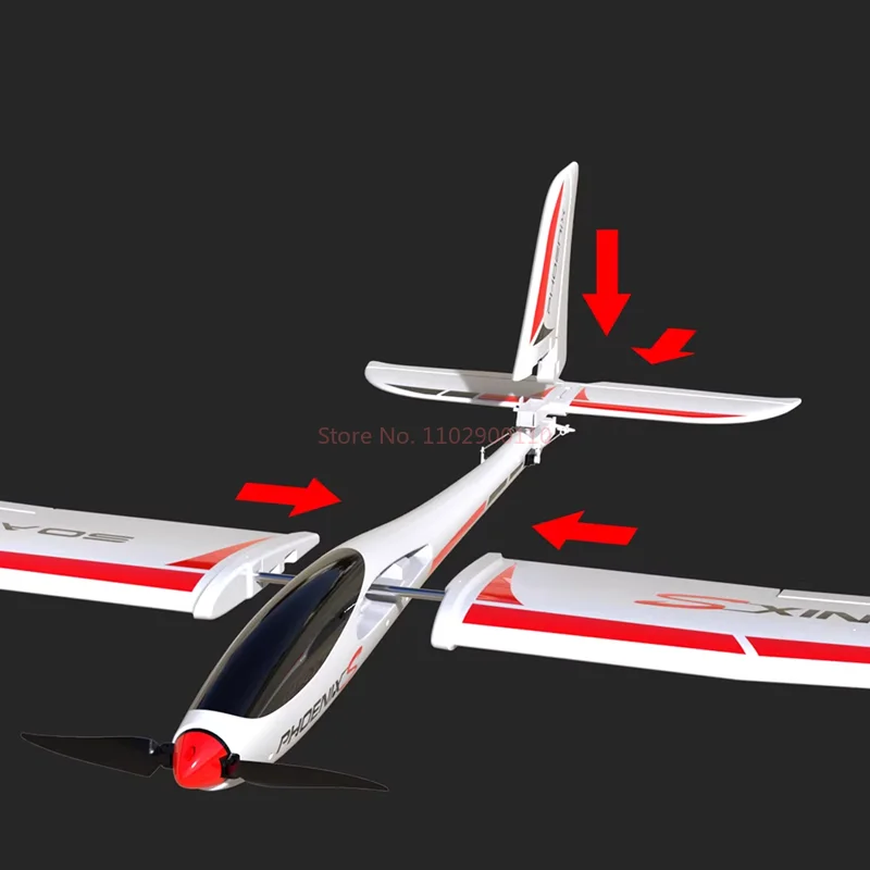 EXHOBBY 742-7 Phoenix S Planeur RC 1.6m KIT