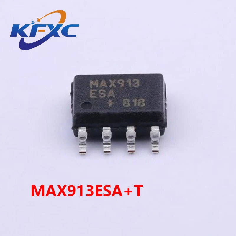 Оригинальный и подлинный чип MAX913ESA SOP-8 MAX913ESA + T adum1402brwz soic 16 оригинальный и подлинный adum1402brwz rl четырёхканальный чип изолятора