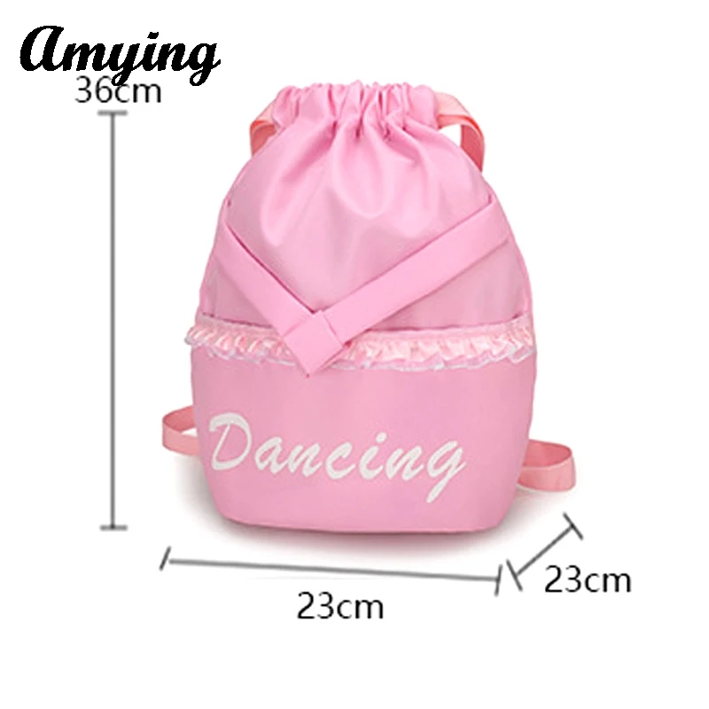 New Children School Bag Girls Dance Backpack Duffel Bags Children Ballet Dance Storage Bag Kids Latin Ballet Dance Bag 5