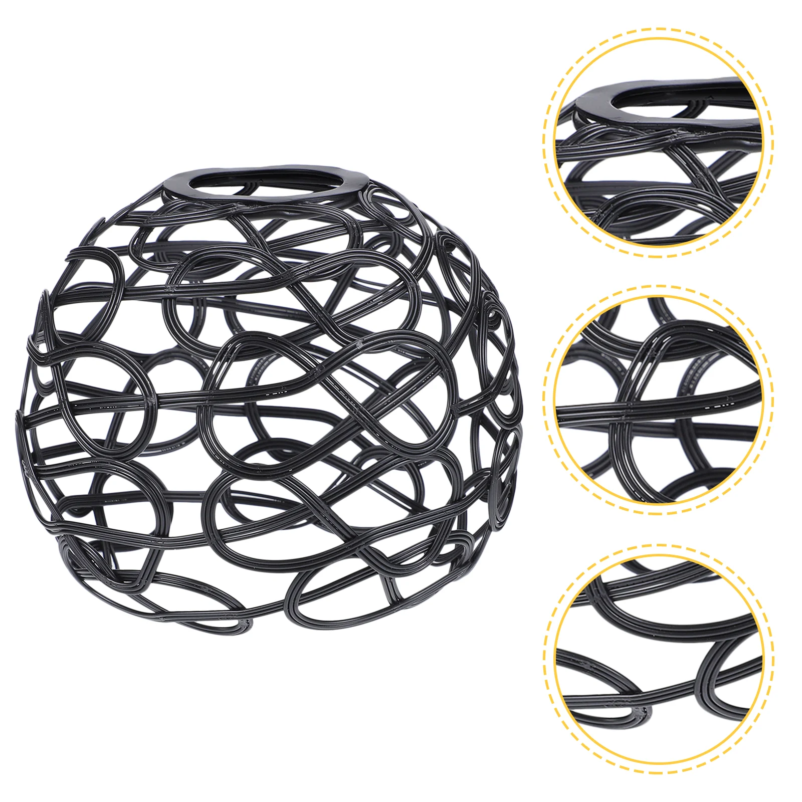 

Lampshade Outdoor Lantern Decorative Chandelier Shades Wrought Iron Light Covers Metal