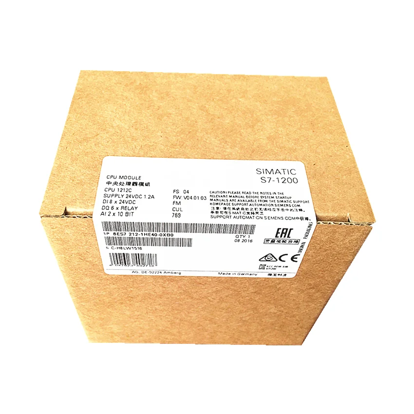 Original NEW 6ES7212-1HE40-0XB0