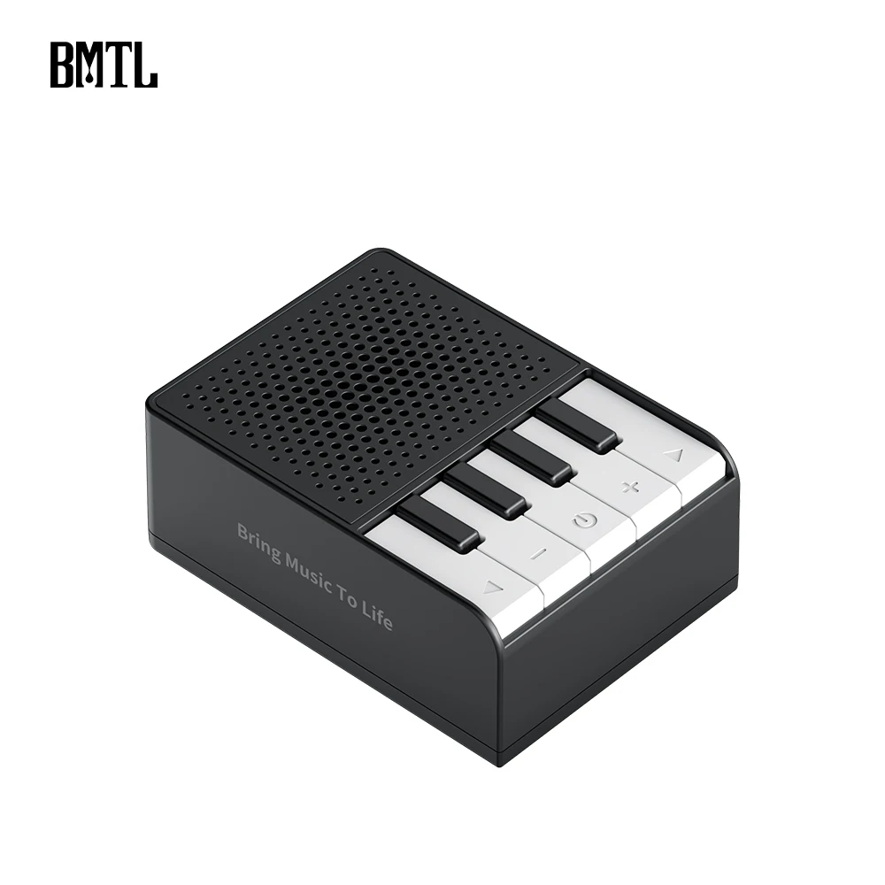 BMTL Paino Piano-shaped BT speaker Clear sound quality BT5.1 piano speaker voice recording function TF card music playbacK 4