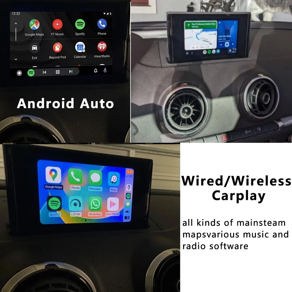 편리함과 연결성을 극대화한 Audi 전용 무선 Carplay 안드로이드 인터페이스