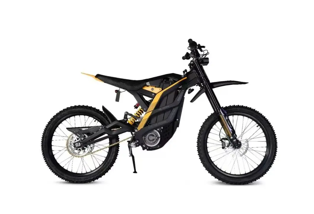 Electric Dirt Bike Motor 72V 5000W Peak Power 10kw 120km Range