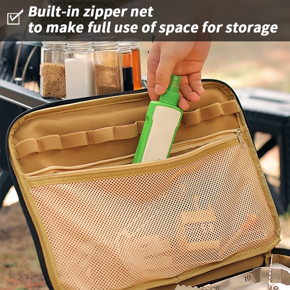 15L Outdoor Cookware Utensils Organizer Camping Gas Tank Storage Bags Portable Waterproof Bags For IGT Stove Picnic