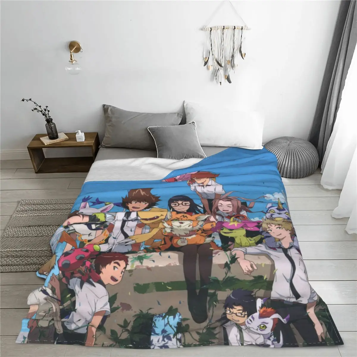 Anime Digimon 084 Omegamon Soft Blanket - Hot Sale 2023