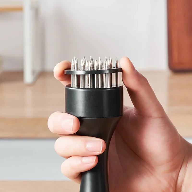 Meat Tenderizer Professional Stainless Steel Kitchen Tools Cooking Accessories Steak Tenderizer Needle Rib Breaker