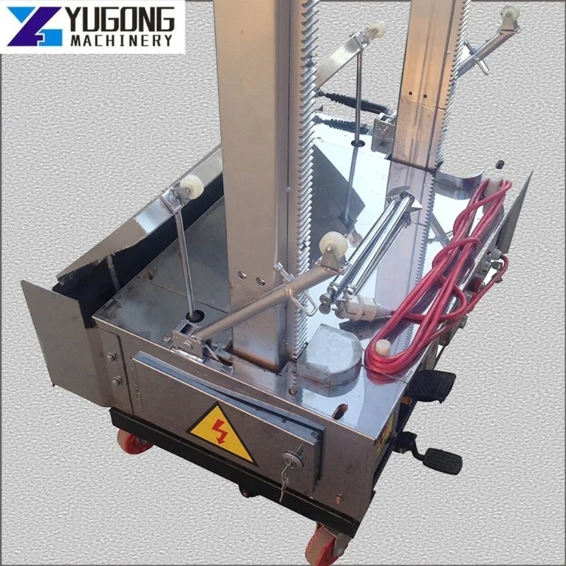 

High Efficiency Non Deformation 1 Meter Wide Automatic Cement Mortar Plastering Machine for Internal and External Walls Suplier