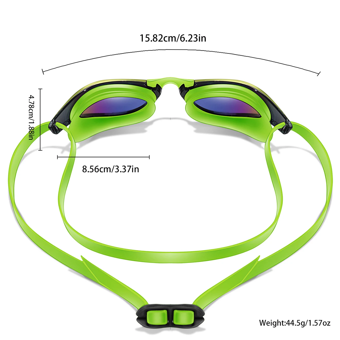 Youth Swimming Goggles Anti Fog and Clear Vision with Quick Adjustable Strap